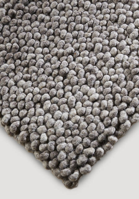 Schlingen-Teppich Rhönschaf aus reiner Schurwolle