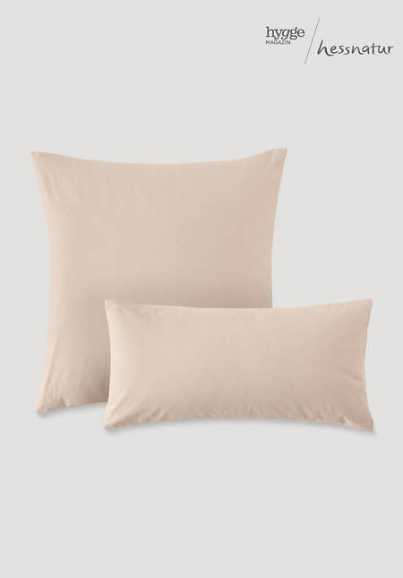 Seersucker pillowcase made from pure organic cotton