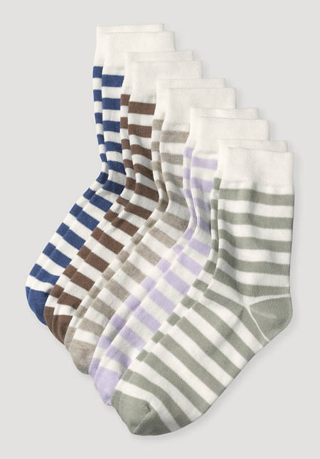 Set of 5 socks made of organic cotton