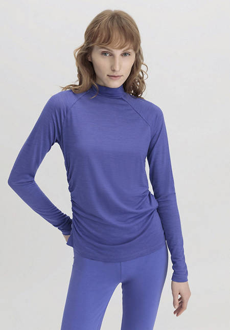 Shirt Langarm Slim ACTIVE FUNCTIONAL aus Bio-Merinowolle und TENCEL™ Lyocell