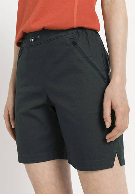 Shorts aus Bio-Baumwolle mit Hanf
