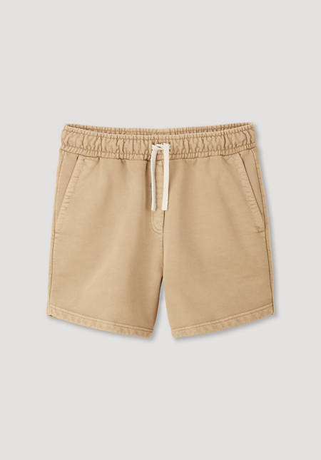 Shorts mineralgefärbt aus reiner Bio-Baumwolle