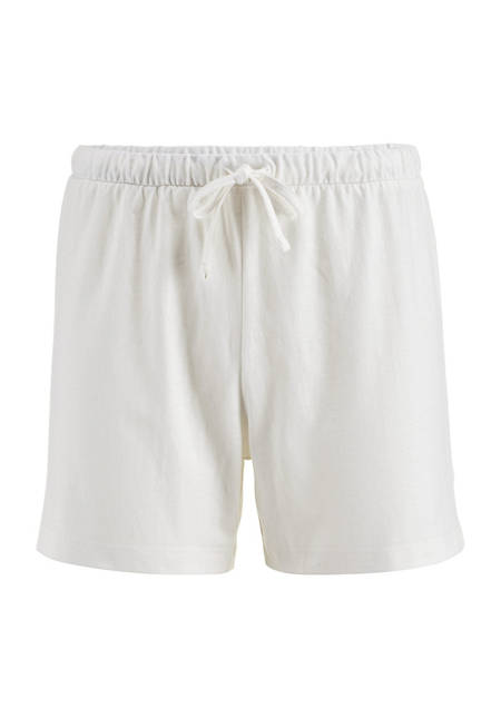 Sleep shorts made of organic cotton with linen