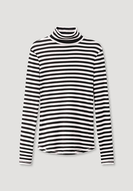 Softrib Shirt Ringel Fitted aus Bio-Baumwolle und TENCEL™ Modal
