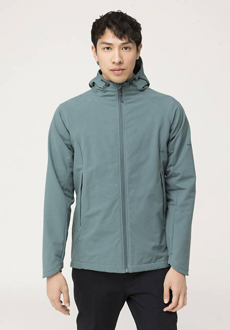Softshell jacket with an eco finish