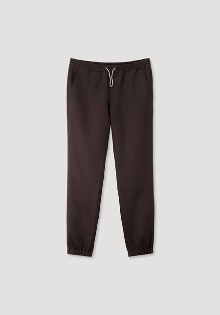 Sommerhose aus Bio-Baumwolle mit Leinen