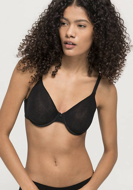 Spacer bra with underwire made of organic cotton and TENCEL ™ Modal