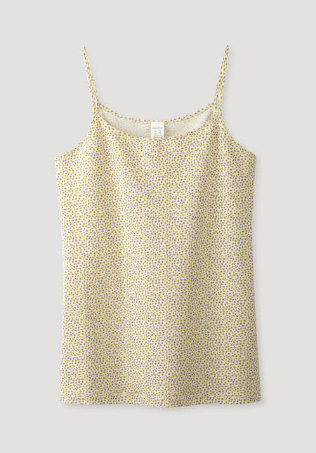 Spaghetti top PureLUX made from organic cotton