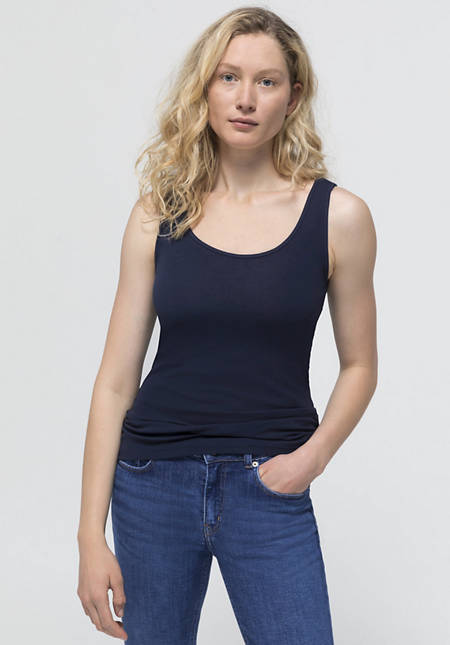 Strappy top made of pure organic cotton