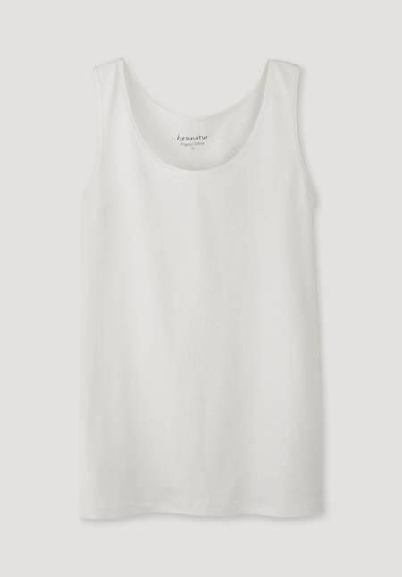 Strappy top made of pure organic cotton