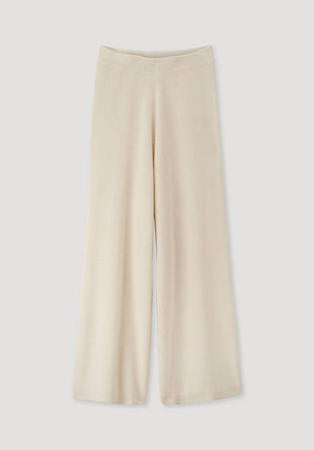 Strick-Hose aus Bio-Baumwolle und Bio-Schurwolle