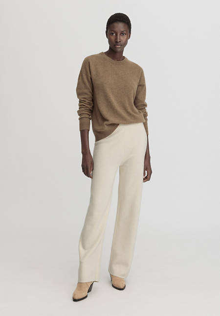 Strickhose Relaxed aus Bio-Baumwolle und Bio-Merinowolle