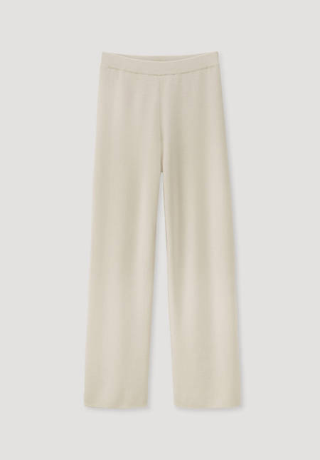 Strickhose Relaxed aus Bio-Baumwolle und Bio-Merinowolle
