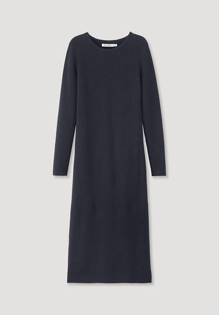 Strickkleid Midi Regular aus reiner Bio-Baumwolle