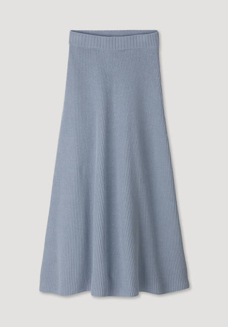 Strickrock Midi Regular aus reiner Bio-Baumwolle