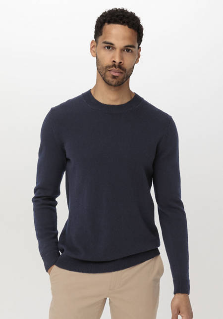 Sweater made from pure organic lambswool