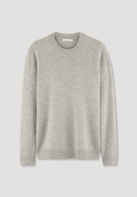 Sweater made from pure organic lambswool