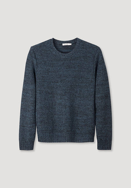 Sweater made from pure organic linen