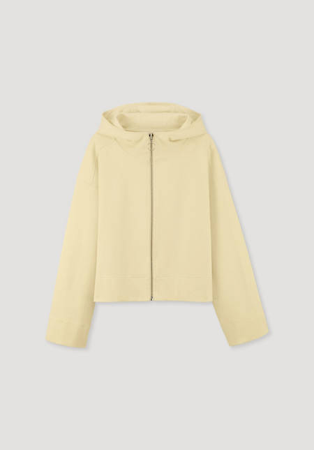 Sweatjacke aus Bio-Baumwolle