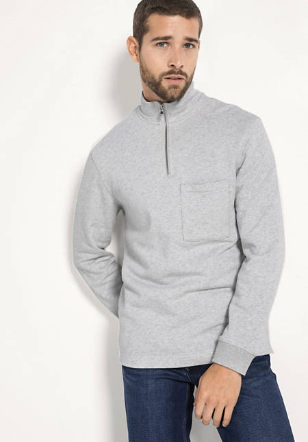 Herren Sweatshirts und Sweatjacken aus Bio Baumwolle Herren Sweatjacke aus reiner Bio Baumwolle hessnatur