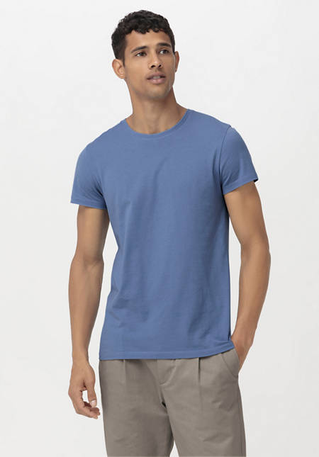 T-Shirt Zwirnjersey aus reiner Bio-Baumwolle