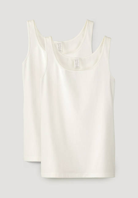 Tank-Top im 2er Set aus Bio-Baumwolle