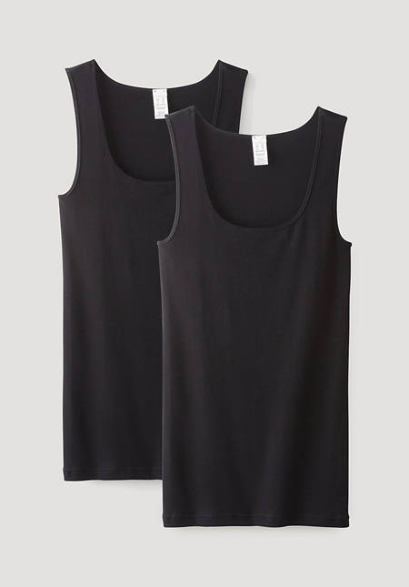 Tank top PureDAILY in a set of 2 made of pure organic cotton