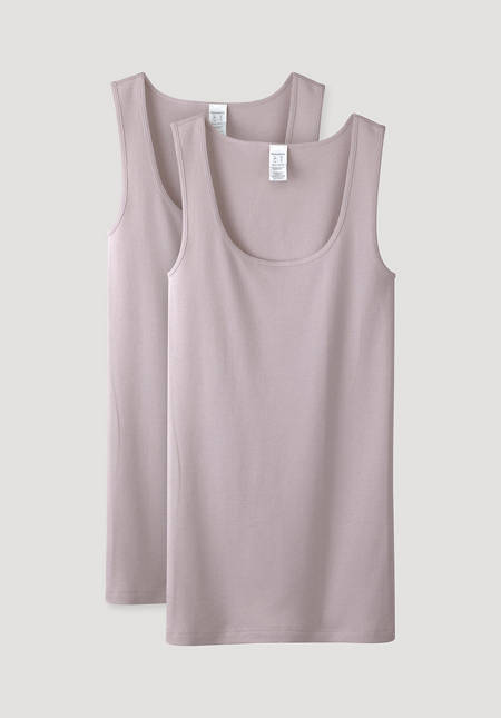 Tanktop PureDAILY im 2er-Set aus reiner Bio-Baumwolle