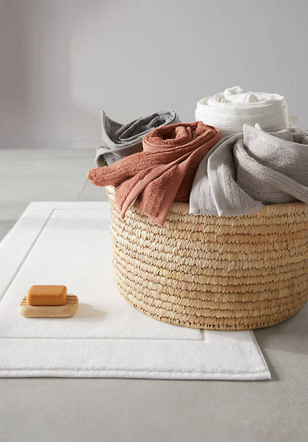 Terry bath mat super soft