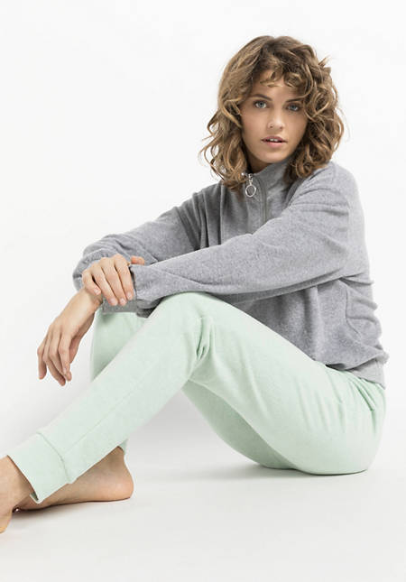 Terrycloth pants made from pure organic cotton