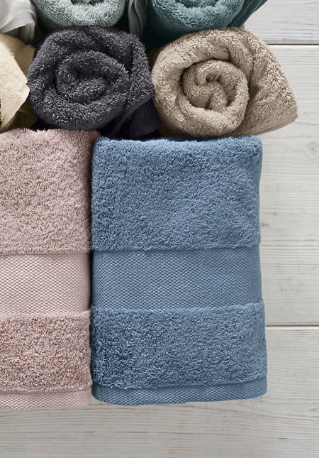 Towel made from pure organic terrycloth