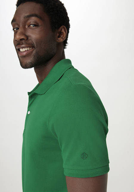 Twine polo shirt regular made of pure organic cotton