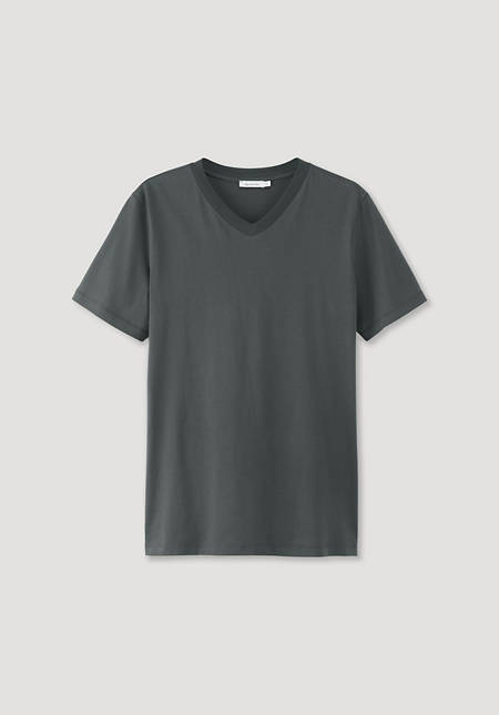 V-Shirt Regular aus reiner Bio-Baumwolle