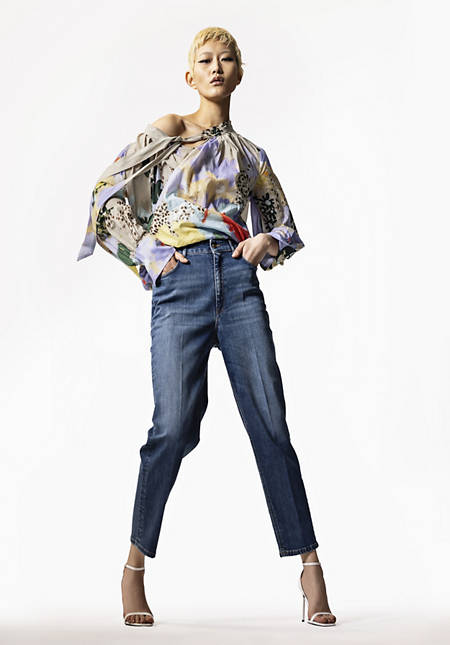 WUNDERKIND X HESSNATUR Jeans Barrel Leg aus Bio-Denim