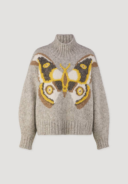 WUNDERKIND × HESSNATUR Pullover Oversized aus Alpakamix