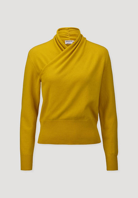 WUNDERKIND × HESSNATUR Pullover Regular aus Bio-Merinowolle mit Kaschmir