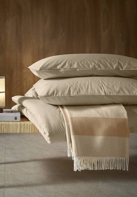 Woll-Plaid NANNE aus reiner Bio-Merinowolle