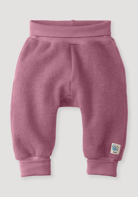 Wollfleece Hose Regular aus reiner Bio-Merinowolle und Bio-Baumwolle
