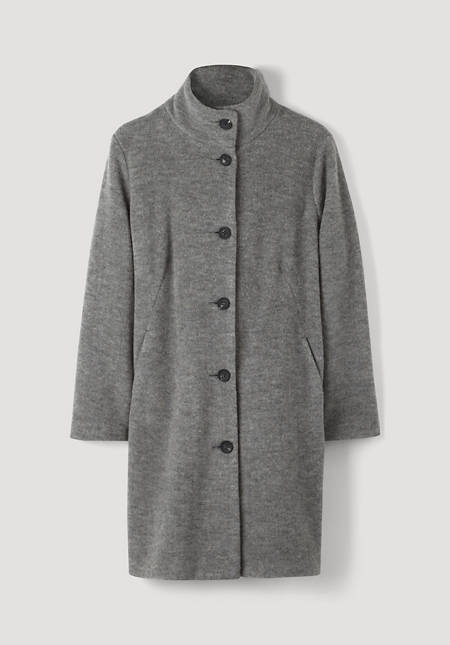 Wollfleece Mantel Regular aus reiner Bio-Merinowolle