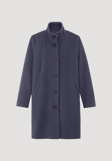 Wollfleece Mantel Regular aus reiner Bio-Merinowolle