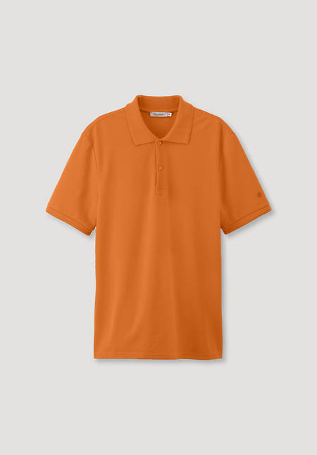 Zwirn Polo Shirt Regular aus reiner Bio-Baumwolle