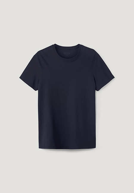 Basic single jersey shirt made from pure organic cotton