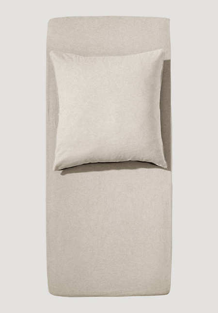 Beaver fitted sheet made of pure organic cotton
