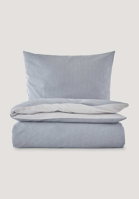 Beaver reversible bed linen set made from pure organic cotton