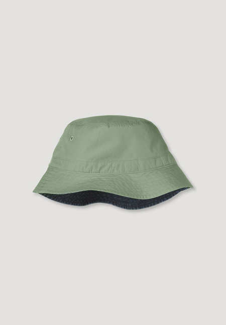 Bucket Hat Nature Shell made from pure organic cotton
