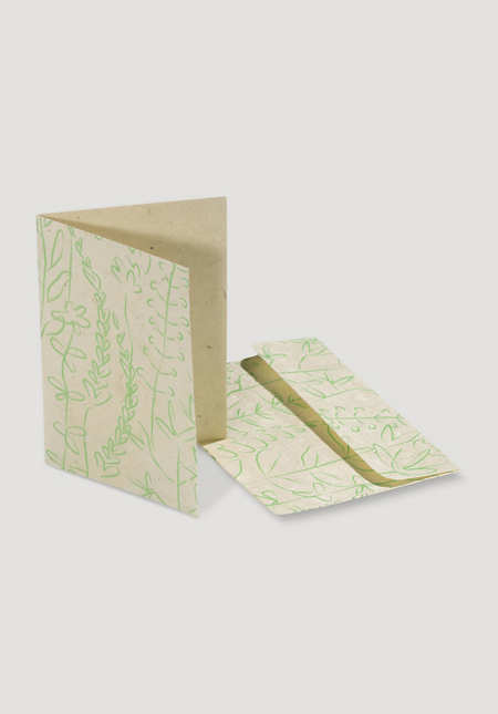 Folded card Floris