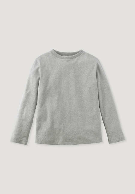 Long-sleeved shirt BetterRecycling made from pure organic cotton