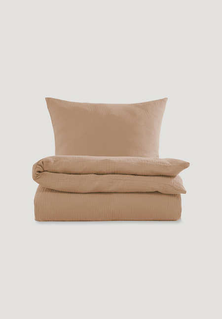 Muslin bed linen made from pure organic cotton