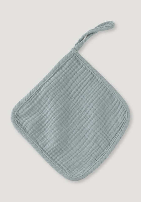 Pacifier cloth made from pure organic cotton