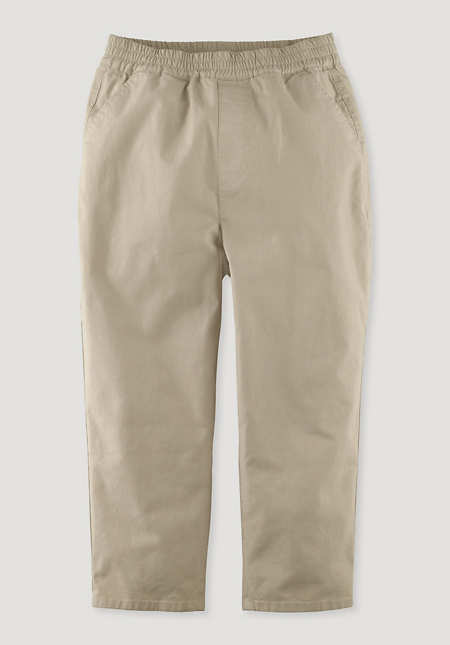 Pants made of organic cotton with hemp